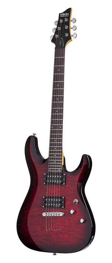 C-6 Plus See Thru Cherry Burst