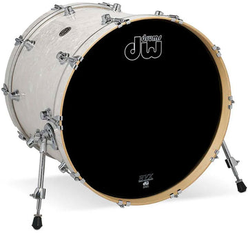 22X18 BASS DRUM PERFORMANCE FINISH PLY / SATIN OIL WHITE MARINE PEARL