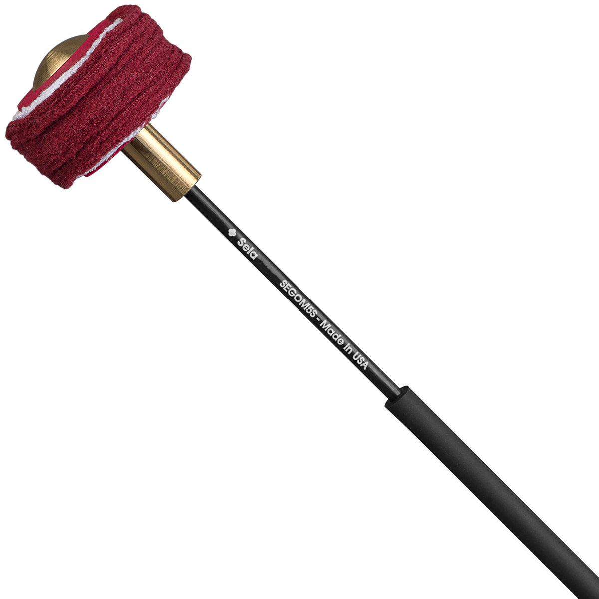 Gong Mallet Vikrampal Fine Touch Overtones - Burgundy