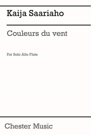 Couleurs Du Vent For Alto Flute