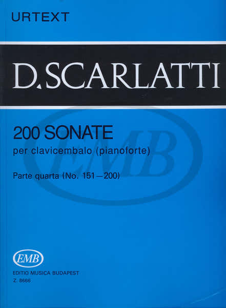 Scarlatti D. - Sonate (200) Vol. 4 - Piano