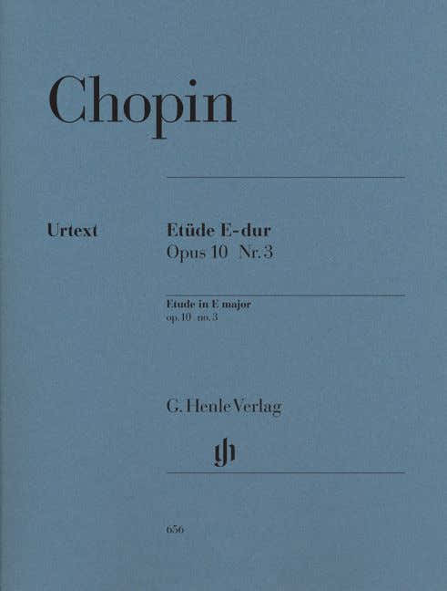 Chopin F. - Etude E Major Op. 10,3