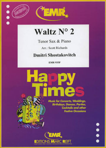 Chostakovitch D. - Waltz N°2 - Saxophone Ténor & Piano