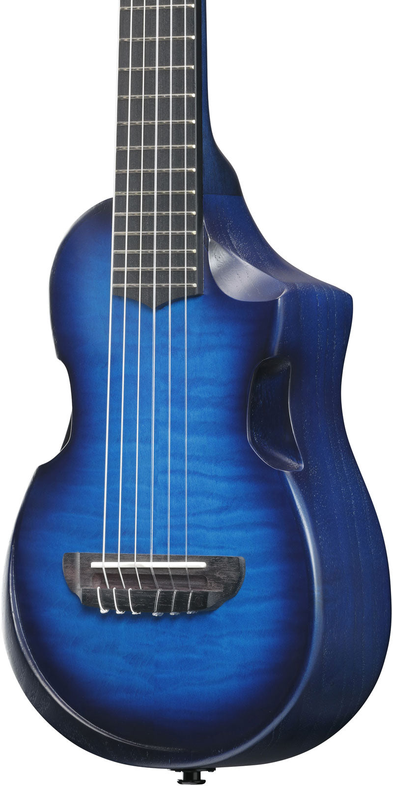 AUP10FMNE-TBO Transparent Blue Sunburst Offenporig