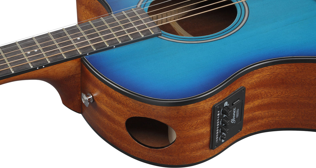 AAM50ce Saphirblauer Burst offenporig