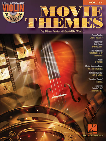 Violin Play Along Volume 31 Movie Themes + Audio En Ligne - Violin