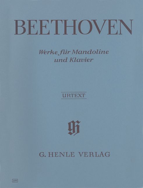 BEETHOVEN L.V. - WORKS FOR MANDOLIN AND PIANO