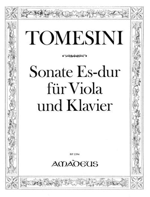 Tomesini G.P. - Sonate in B-Dur - Bratsche & Klavier