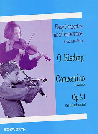 RIEDING OSCAR - CONCERTINO OP.21 EN LA MINEUR- VIOLON,PIANO