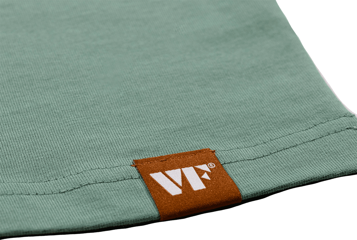 T-SHIRT SAGE WOODGRAIN L