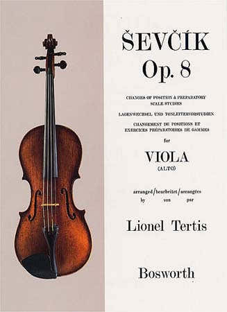 SEVCIK - VIOLA STUDIES OP.8 CHANGE OF POSITION