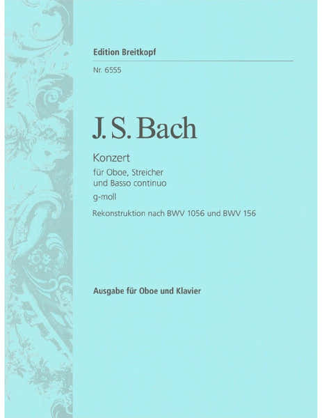 Bach - Oboe Concerto In G Minor - Hautbois et Piano