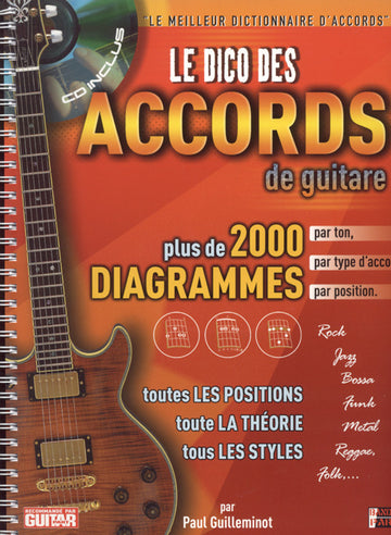 Wörterbuch der 2000 Gitarrenakkorde + CD