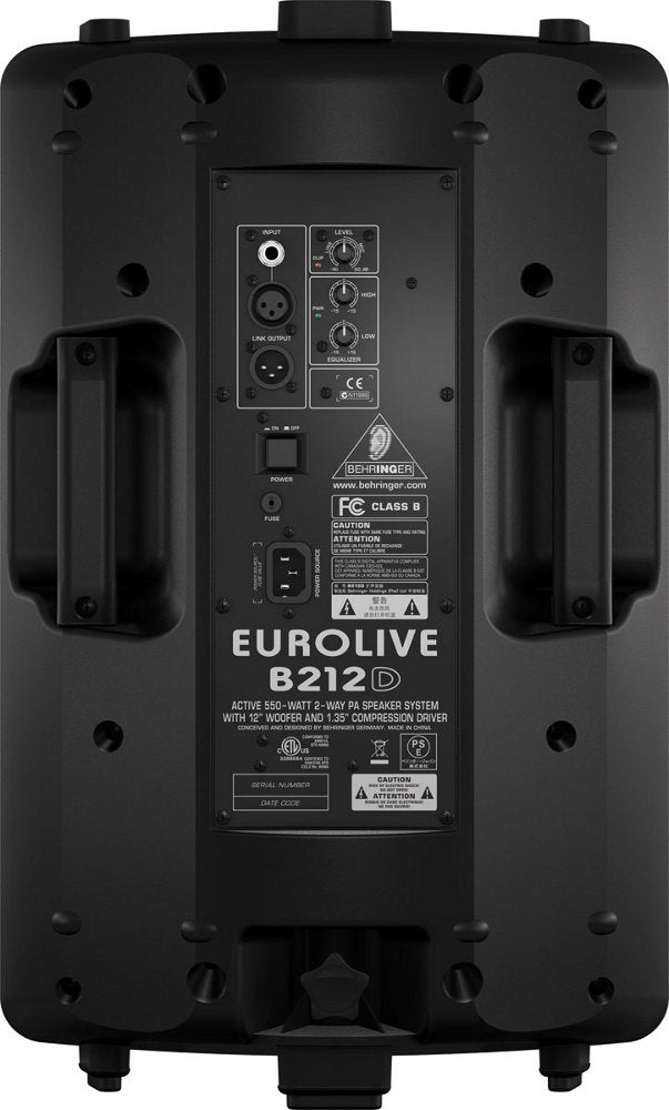 B212D 12" 400W