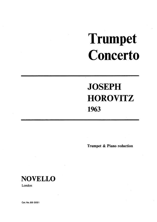 Horovitz Joseph - Trompetenkonzert - Trompete und Klavier