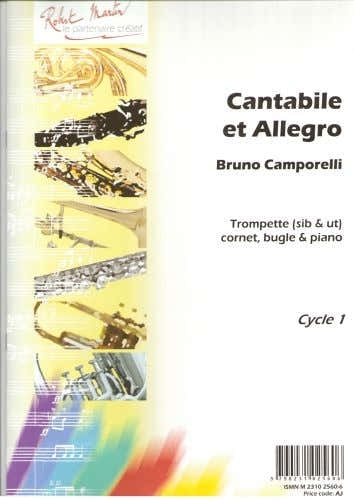 CAMPORELLI B. - CANTABILE ET ALLEGRO SIB OU UT
