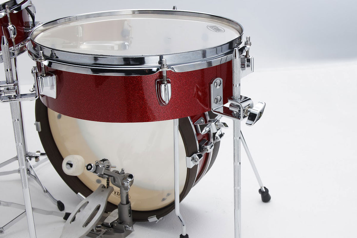 CLUB-JAM PANCAKE JAZZ 18 DRUM KIT BURNT RED MIST