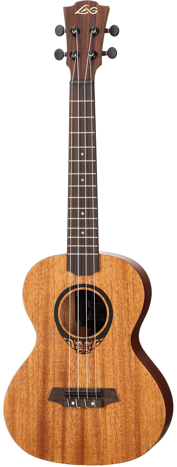 Tiki Tku110T Tenor-Ukulele Gewölbter Boden mit Tasche