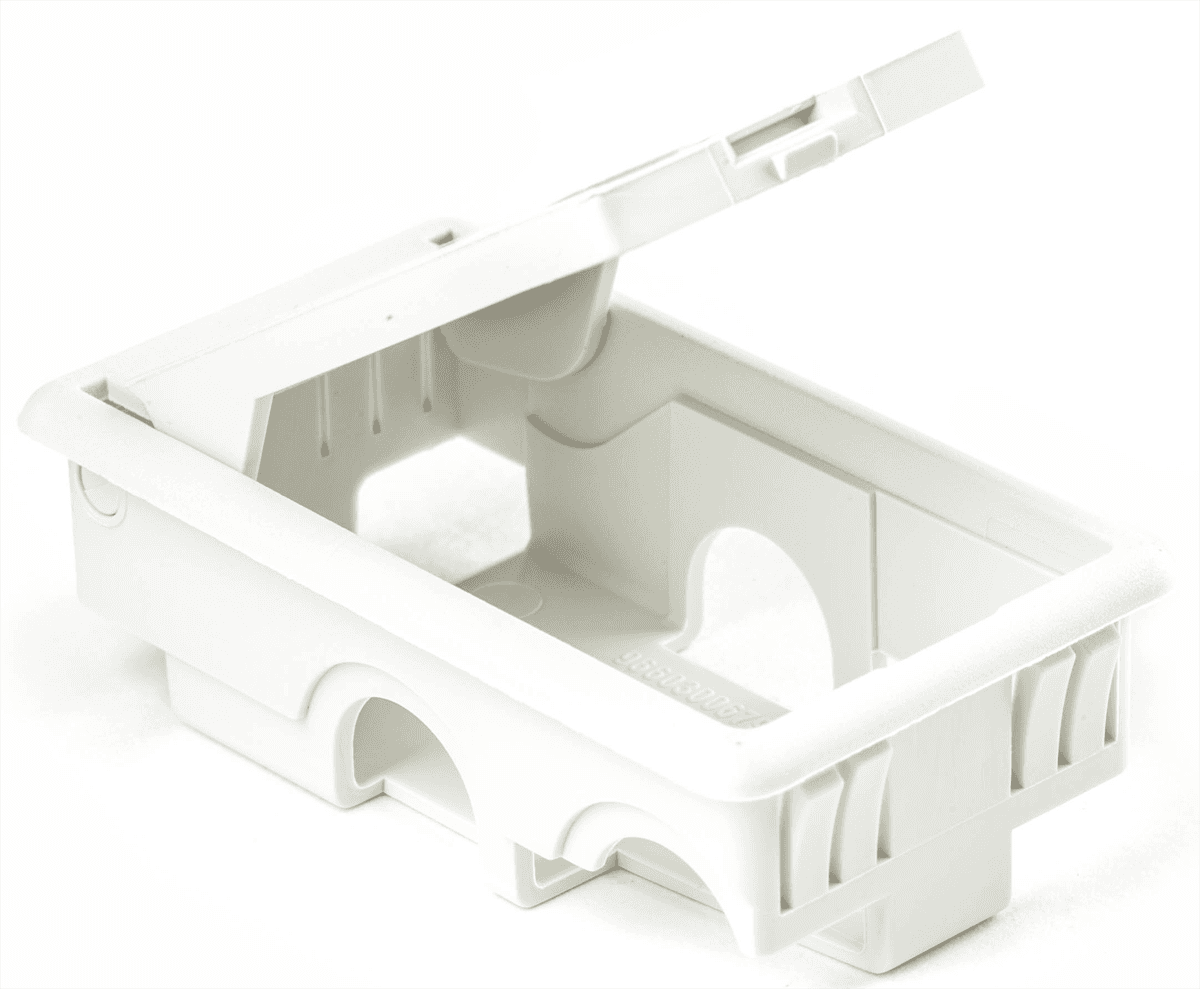 WHITE BATTERY COVER