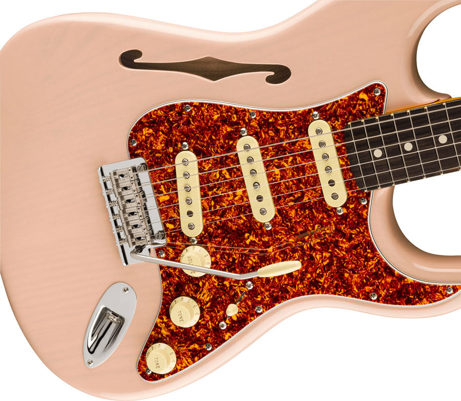 Stratocaster American Professional II RW Transparent Shell Pink