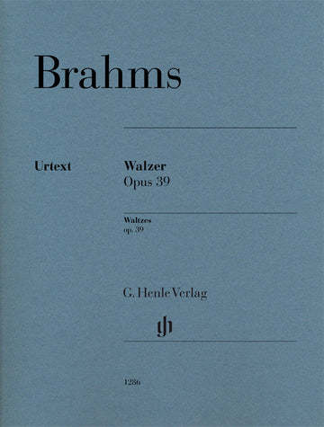 BRAHMS J. - WALTZES OP. 39