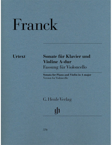 Franck C. - Violin Sonata - Version For Violoncello