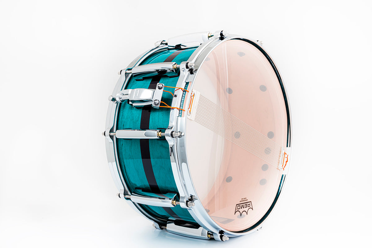 Masters Maple Pure 14X6,5 Aqua Türkis Streifen