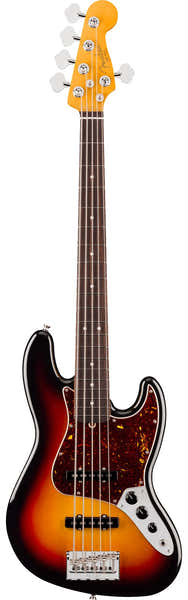 Fender Jazz Bass V American Professional, RW 3-Farben-Sunburst