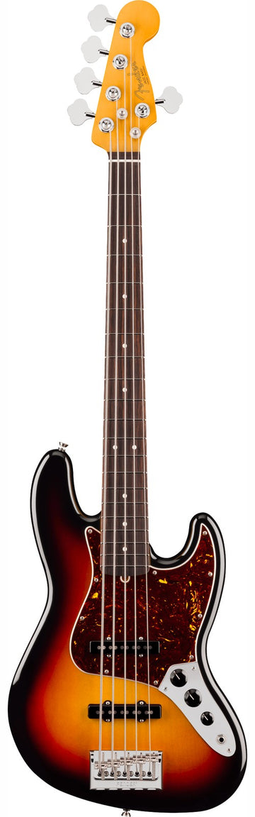 Jazz Bass V American Professional, RW 3-Farben-Sunburst