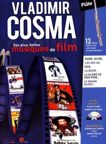 COSMA V. - SES PLUS BELLES MUSIQUES DE FILM - FLUTE
