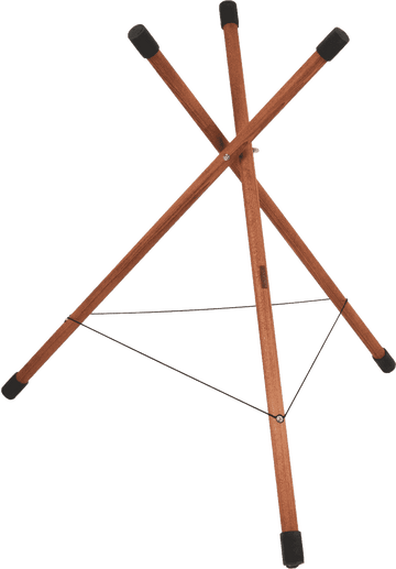 HANDPANSTÄNDER DREIBEIN BUCHE 100 CM