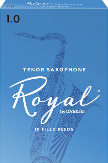 Rkb1010 - Rico Royal Tenorsaxophonblätter Stärke 1.0 Packung Von 10