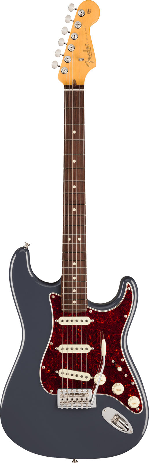 American Professional Classic Stratocaster RW Verblasstes Schwarz