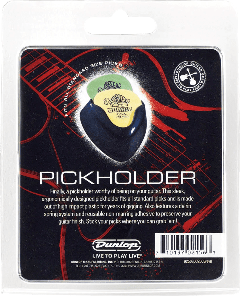 Ergonomischer Plektrenhalter Schwarz