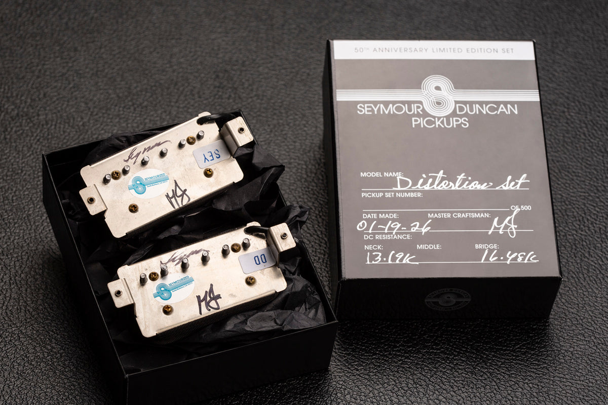 Duncan Distortion Set 50th anniversary limited edition, black