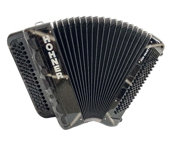 Hohner FUN MUSETTE 96B SCHWARZ TAG GRAU