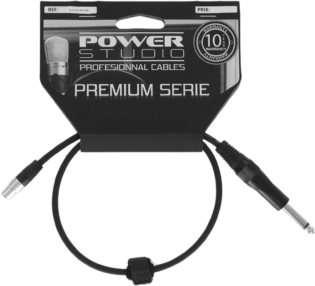 AUDIOCAB 451 Jack zu Mini XLR weiblich 3-polig