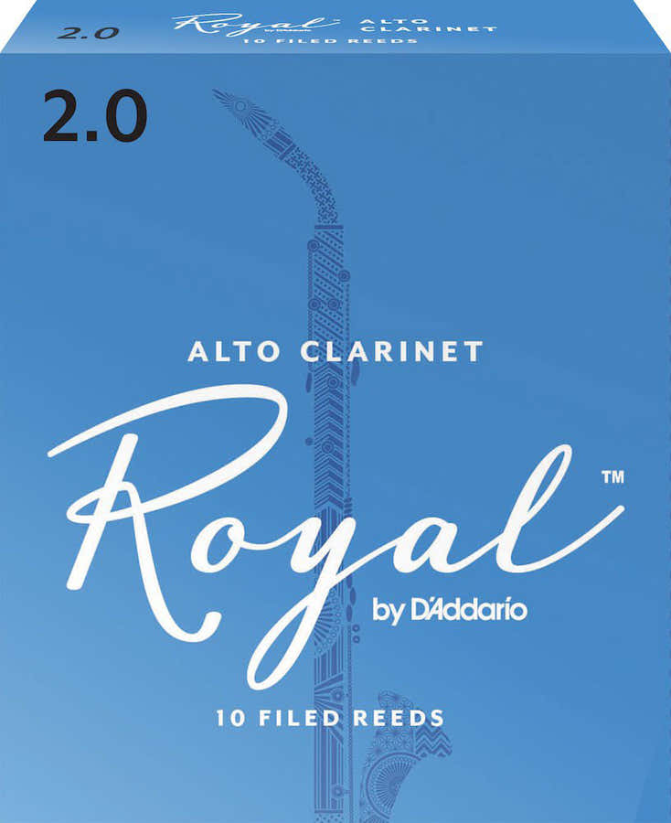 ROYAL EB-KLARINETTENBLTTER STRKE 20 10ER-PACKUNG
