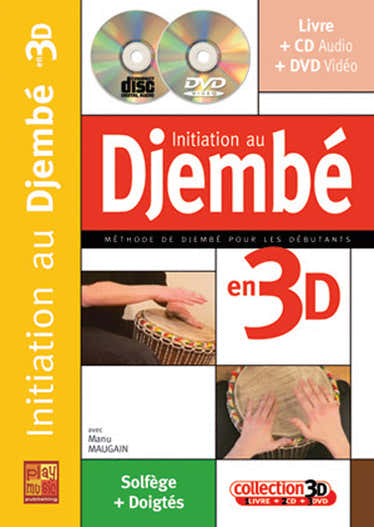Maugain Manu - Einführung in die Djembe in 3D CD + DVD