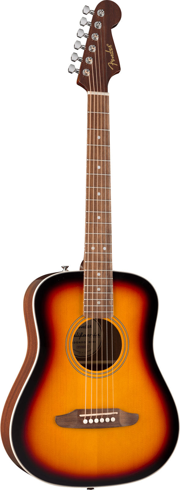 California Standard Redondo Mini mit Tasche Fichtendecke 3-Farben-Sunburst