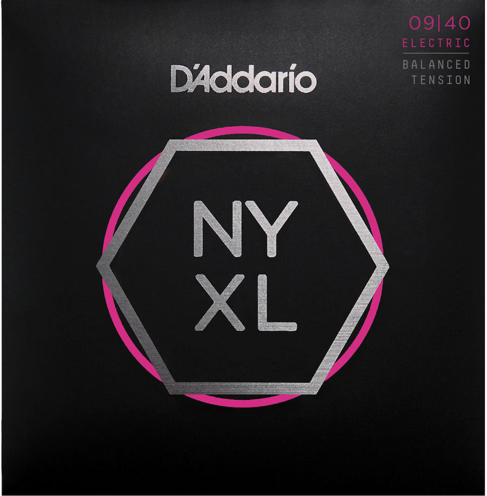 STRINGS FOR ELECTRIC GUITAR NYXL0940BT NICKEL NET BALANCED SUPER LIGHT 09-40