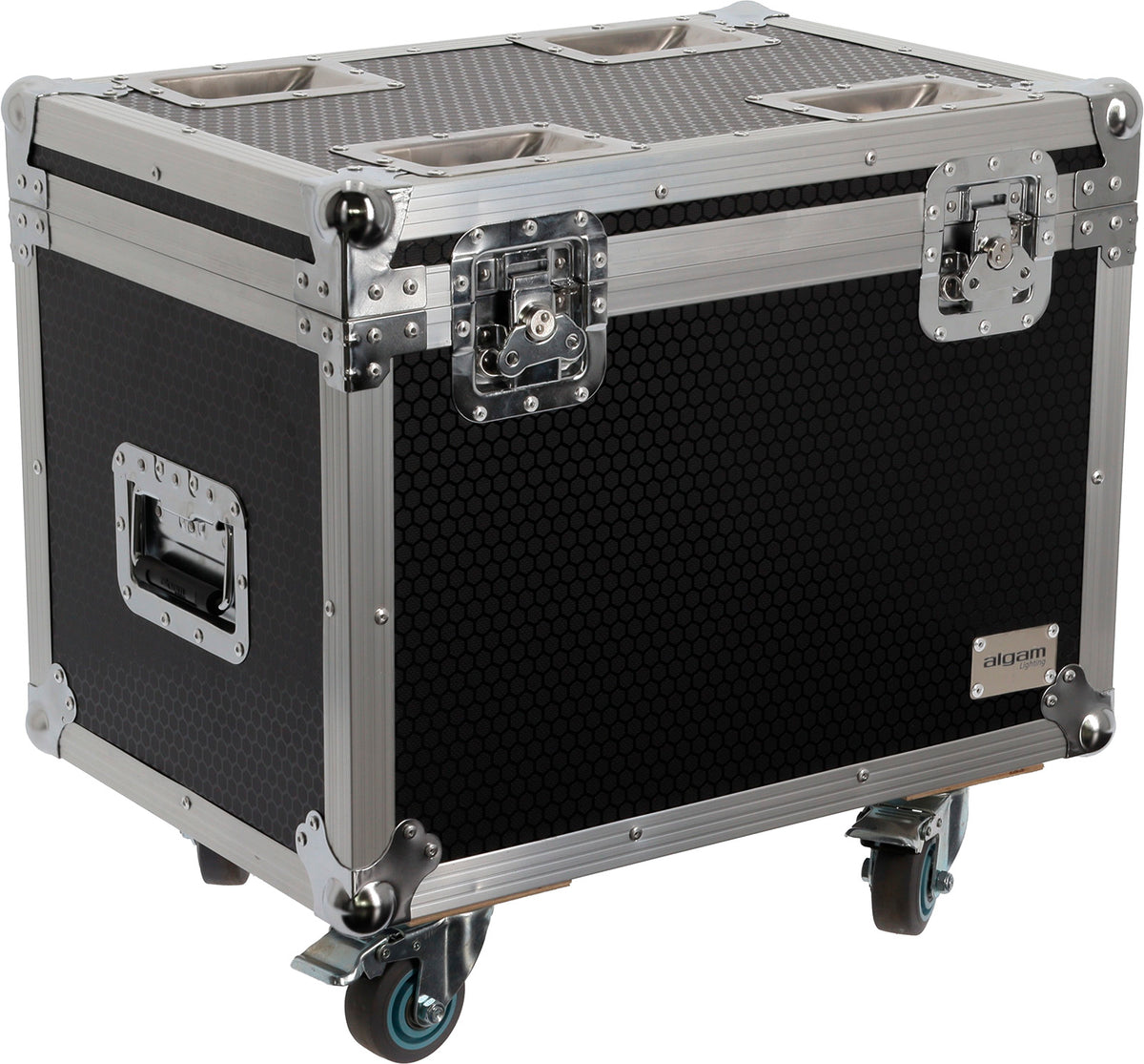 Flight case for 2 Blinder 400 CW WWA