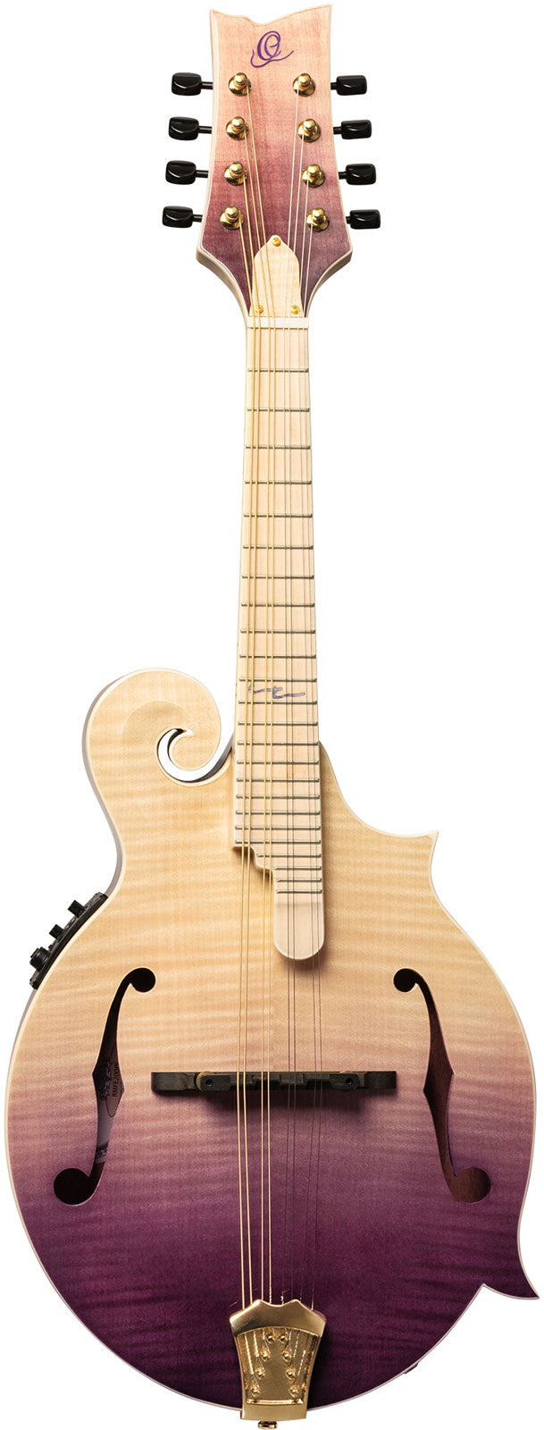 Americana F-Style Mandoline + Croco-Lederkoffer