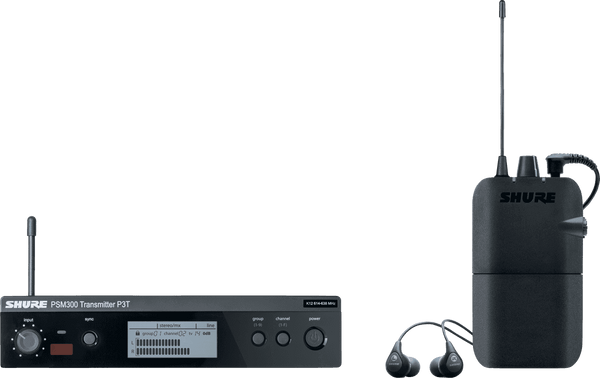 Shure PSM 300 - PACK MIT SE112 INEAR HORER - L19