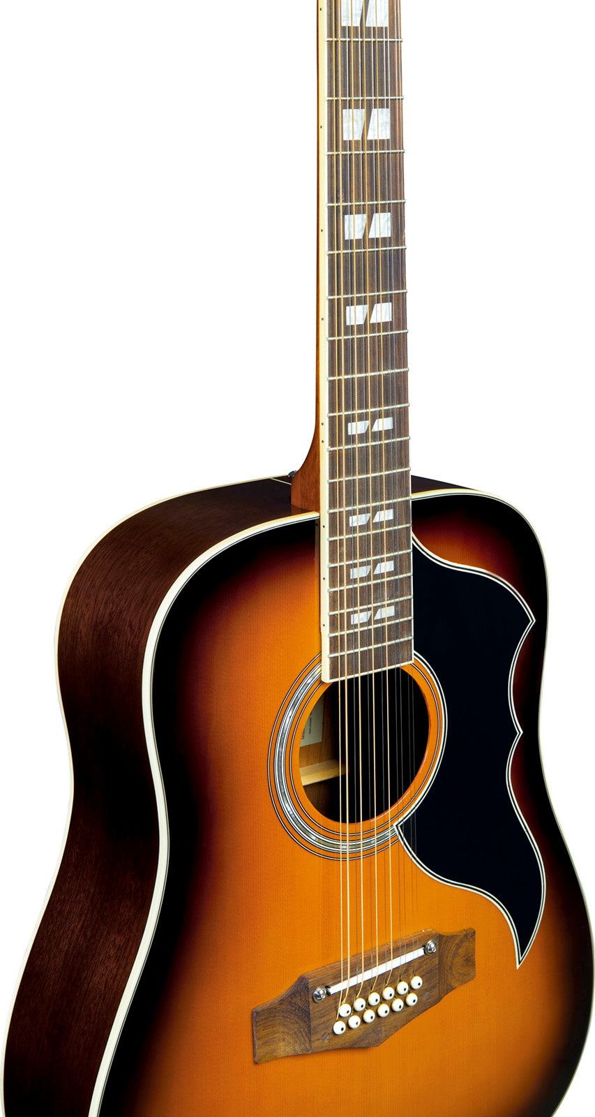 Ranger Xii EQ Vintage-Neuauflage Dreadnought Honey Burst