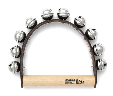 LEATHER HANDLE WITH 10 BELLS - HIGH PITCH - 1+