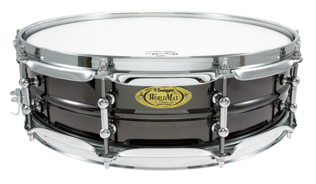 BK-4014SH - BLACK DAWG 14" X 4" SNARE DRUM - BRASS SHELL