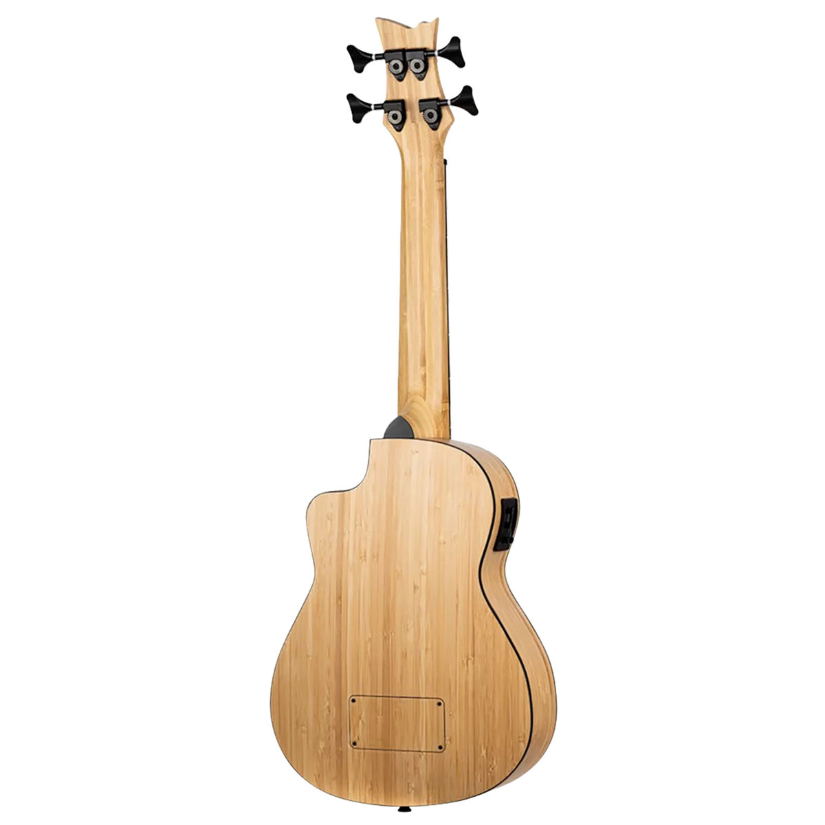 Bass-Ukulele aus massivem Bambus EQ