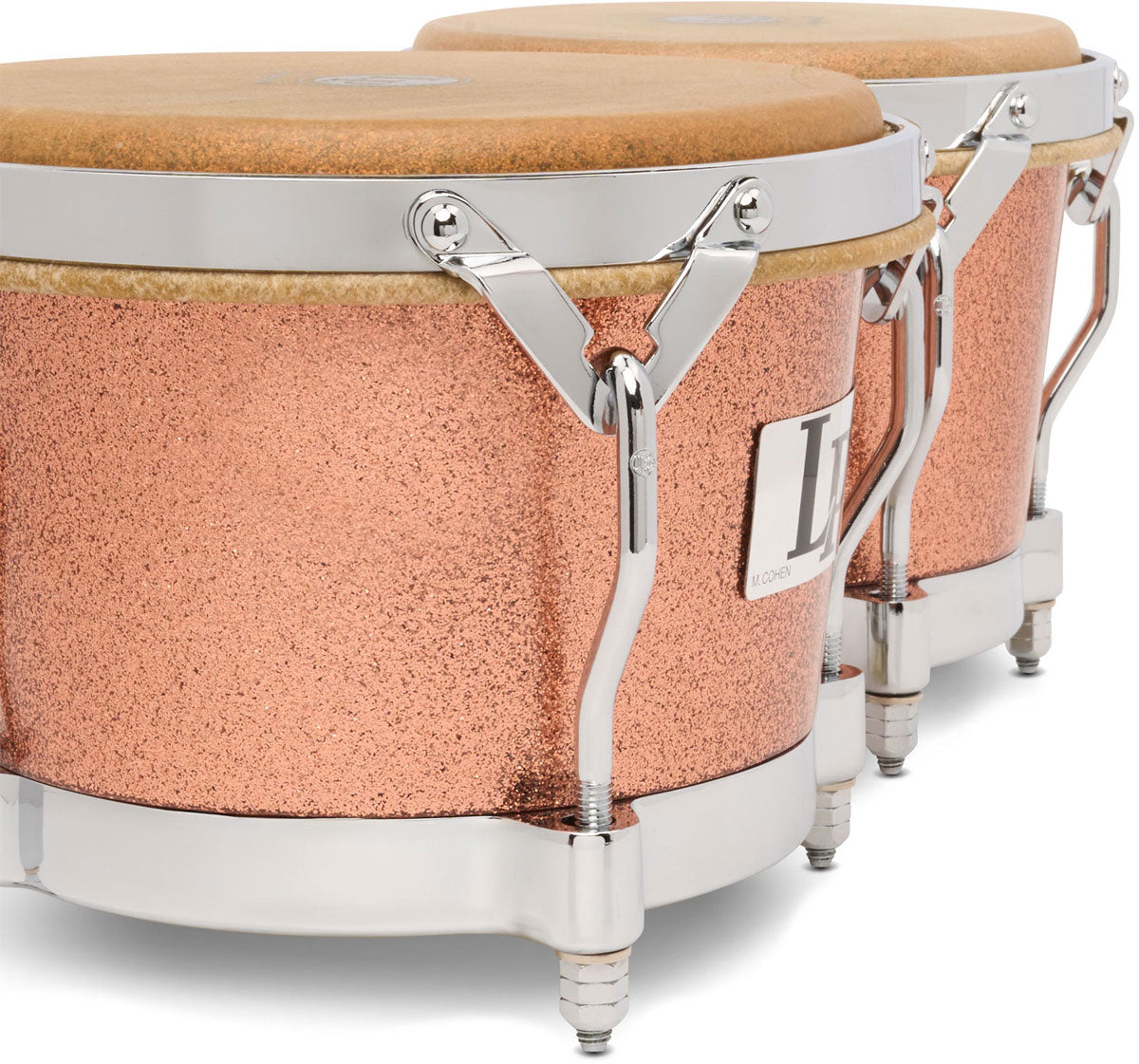 Bongos Martin Cohen Ltd. Champagnerglitzer LP200F-Mc