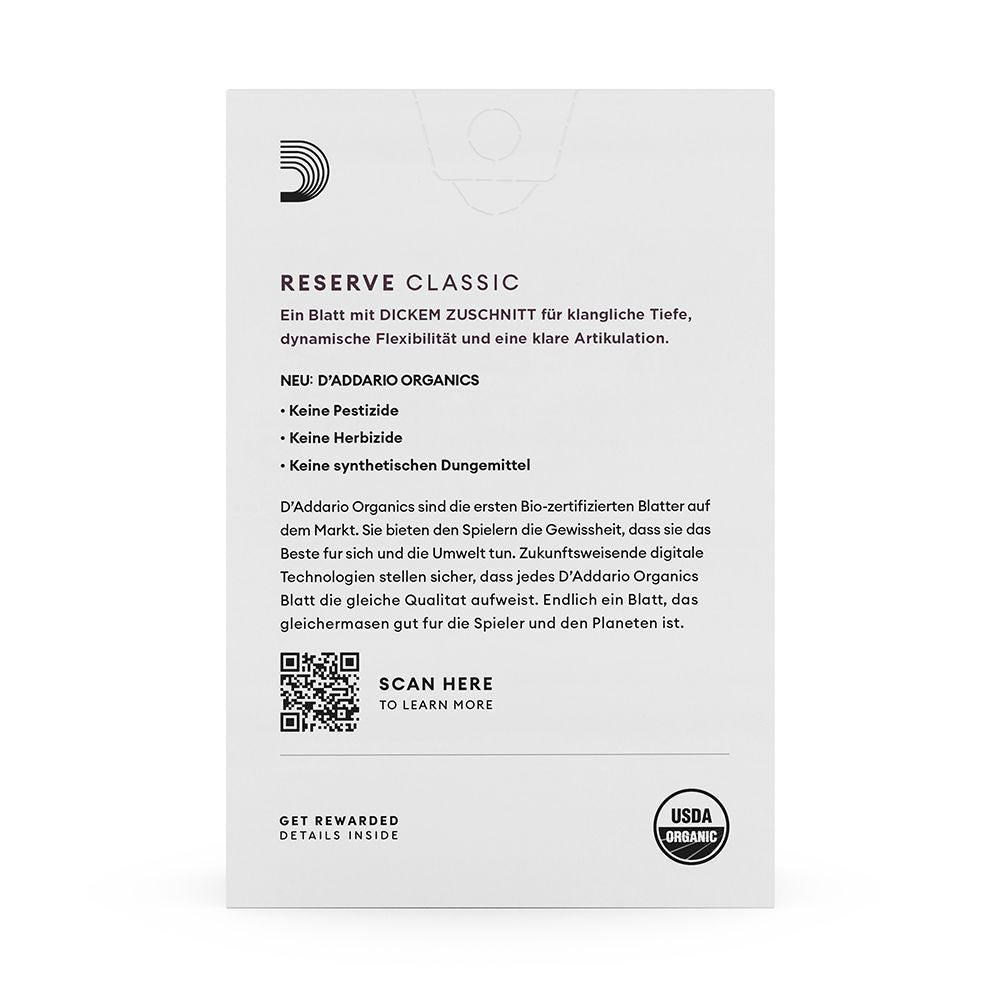 ORGANIC RESERVE CLASSIC 2 - CLARINET GERMAN